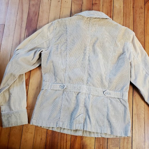 Aeropostale Vintage Corduroy Jacket, Tan, Women's Size M - Picture 12 of 16